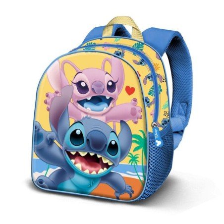 Lilo & Stitch Elite 3D Backpack Ocean Blue | 8445118081909
