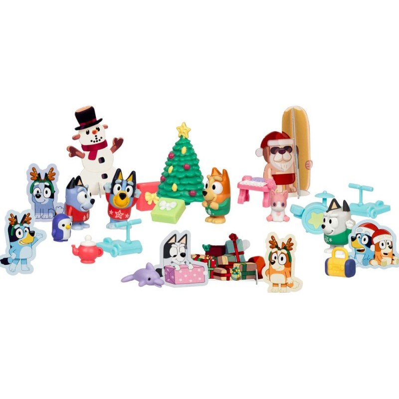 Bluey  Advent Calendar Mini Figures