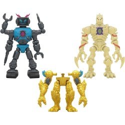 Mr. Beast Lab Hybrids Series 2 Mini Figuren 2er-Pack Lab-Bot vs Gid Skeleton 11 cm 