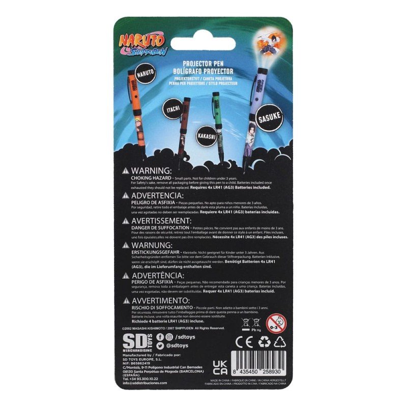 Naruto Shippuden Pen with Light Projector Goku | 8435450258930
