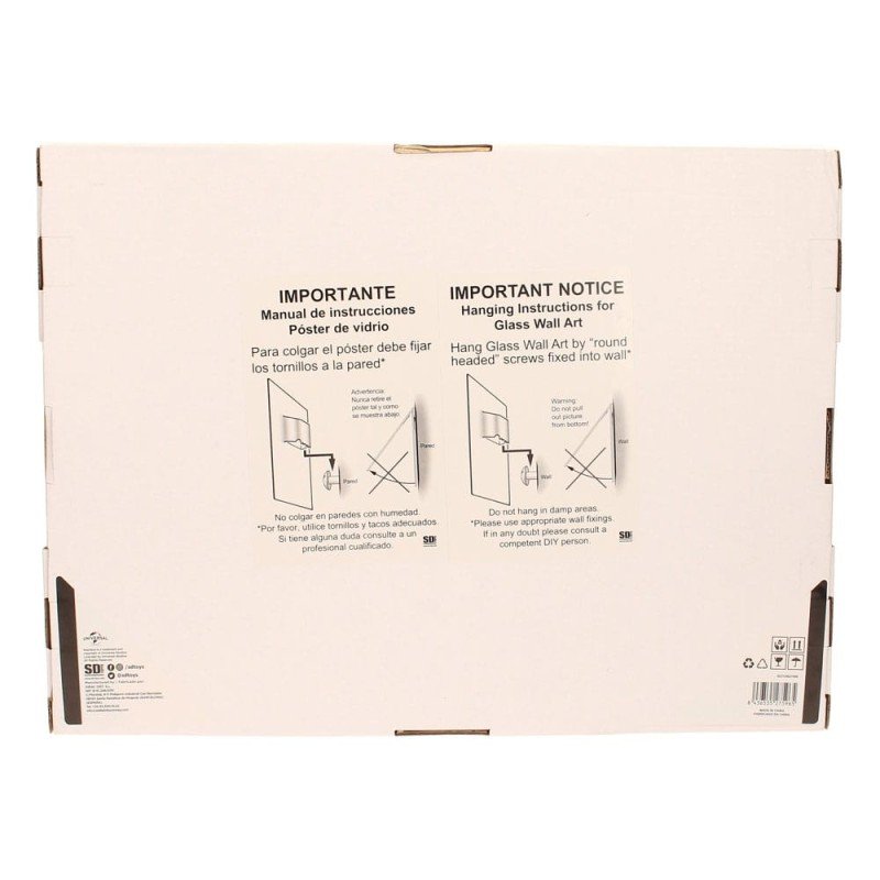 Scarface Glass Poster Say Hello 40 x 30 cm | 8436535275965