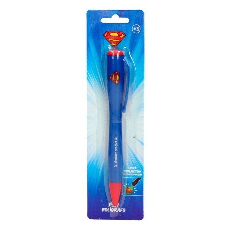 Superman Ball Pen with Light Logo | 8436546891819