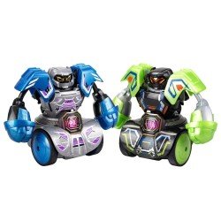 Silverlit Robo Kombat Tornado Remote-Controlled Robots 2er - Set Green/Blue | 4891813868842