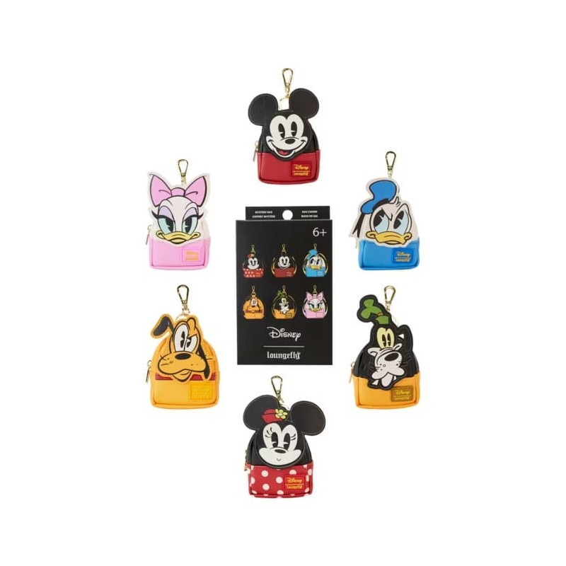 Mickey and friends by Loungefly assortiment porte-clés Blind Box Mini Backpack (15)