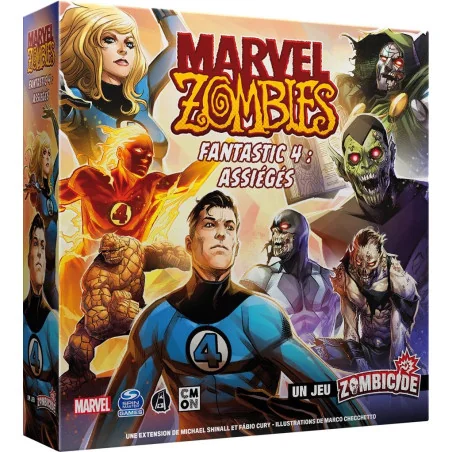 Zombicide - Marvel Zombies: Fantastic 4 Under Siege | 3558380112501