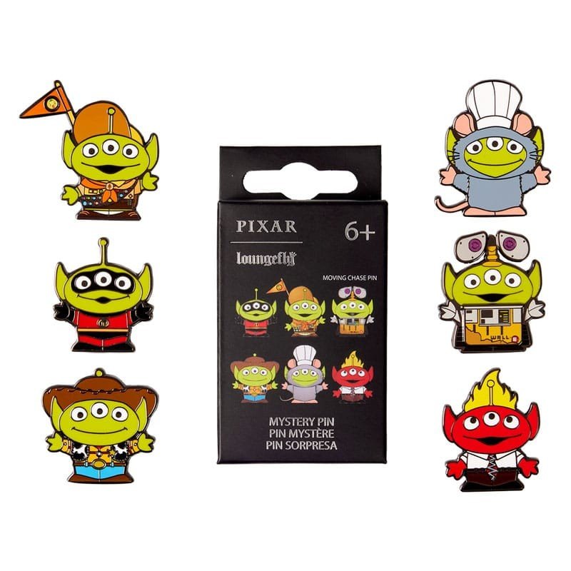 Pixar by Loungefly Enamel Pins Blind Box Aliens Assortment (12) | 0671803557277
