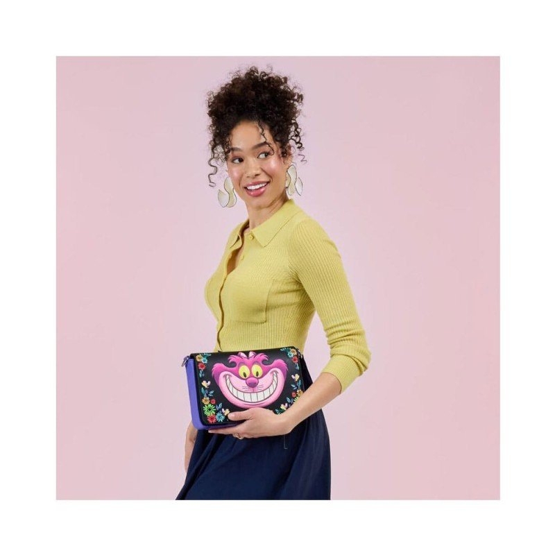 Disney by Loungefly Crossbody Alice in Wonderland Cheshire Cat | 0671803545441