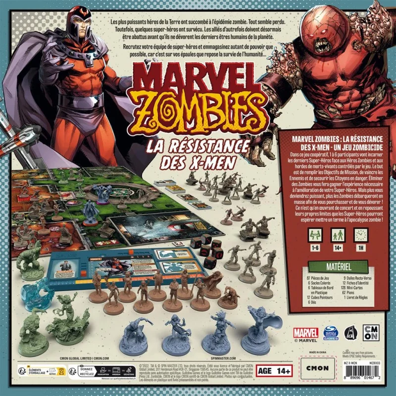 Zombicide - Marvel Zombies: Het X-Men-verzet | 3558380112518