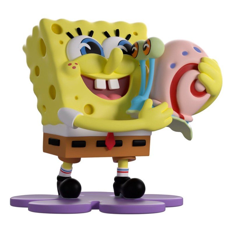 SpongeBob SquarePants Vinyl Figure Spongebob & Gary 9 cm | 0810190435274