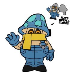 Five Nights at Freddy´s pin Reveal Mimic Mycellium Man 5 cm