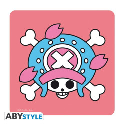 One Piece Set 4 Coasters "Skulls"