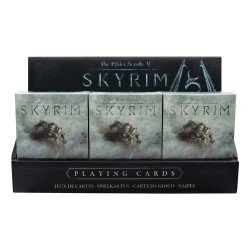 Elder Scrolls Skyrim jeu de cartes à jouer Boîte de présentation (12)
