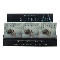 Elder Scrolls Skyrim jeu de cartes à jouer Boîte de présentation (12)