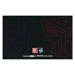 Transformers réplique Set of 2 Helmets Optimus Prime & Megatron Limited Edition