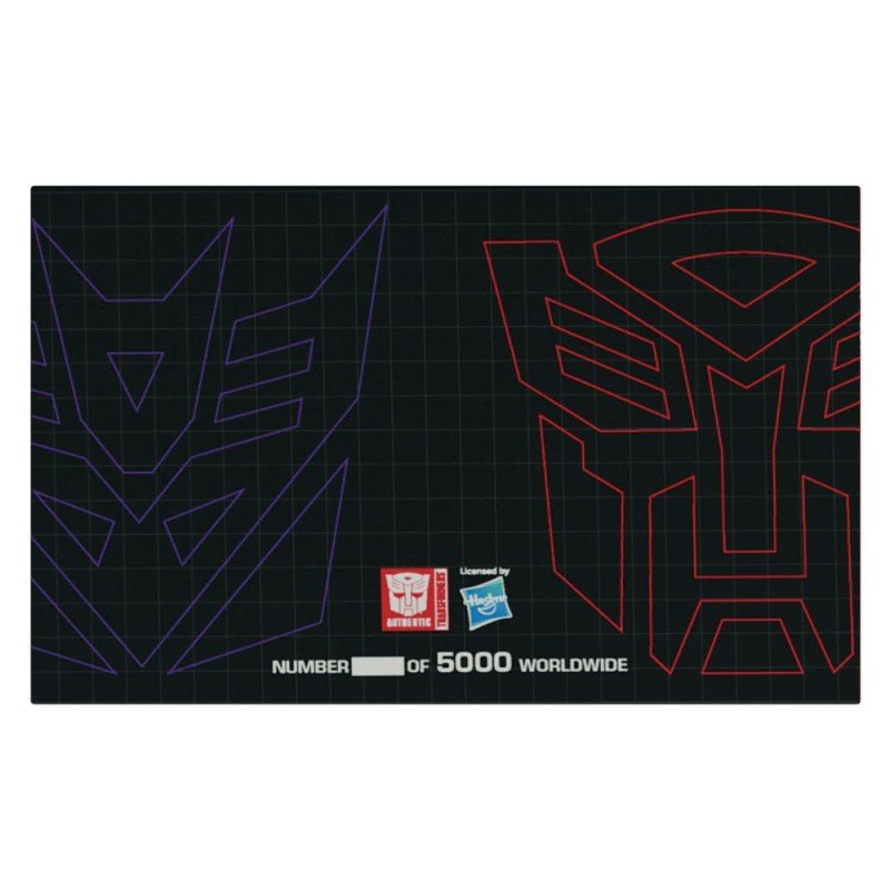 Transformers réplique Set of 2 Helmets Optimus Prime & Megatron Limited Edition