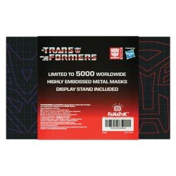 Transformers Replica Set of 2 Helmets Optimus Prime & Megatron Limited Edition