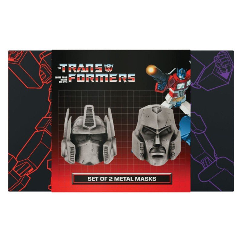 Transformers réplique Set of 2 Helmets Optimus Prime & Megatron Limited Edition