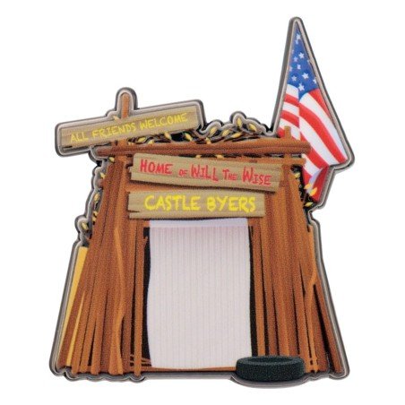 Stranger Things pin Castle Byers Limited Edition     