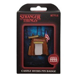 Stranger Things pin Castle Byers Limited Edition     