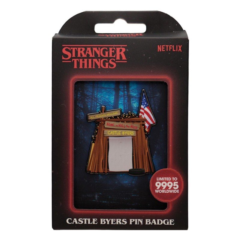Stranger Things pin Castle Byers Limited Edition     