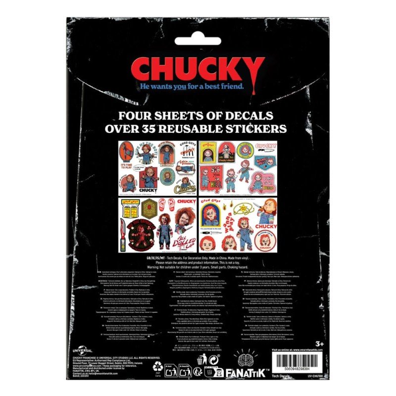 Chucky Tech Sticker Pack 