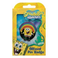 Spongebob Squarepants Pin Badge Rainbow Limited Edition     