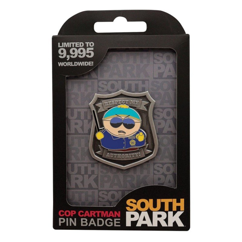South Park Pin Badge Cartman Police Limited Edition     