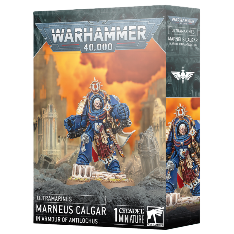 Warhammer 40.000 - Ultramarines: Calgar Marneus in Antilochus-pantser