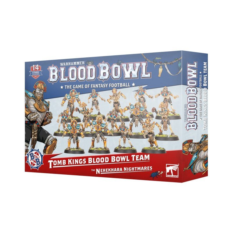 Blood Bowl - Tomb Kings Team - De Nehekhara-nachtmerries