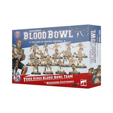 Blood Bowl - Tomb Kings Team - De Nehekhara-nachtmerries