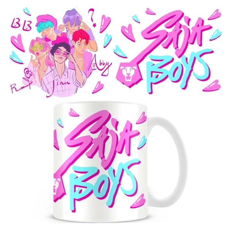 KPop Demon Hunters mug Saja Boys