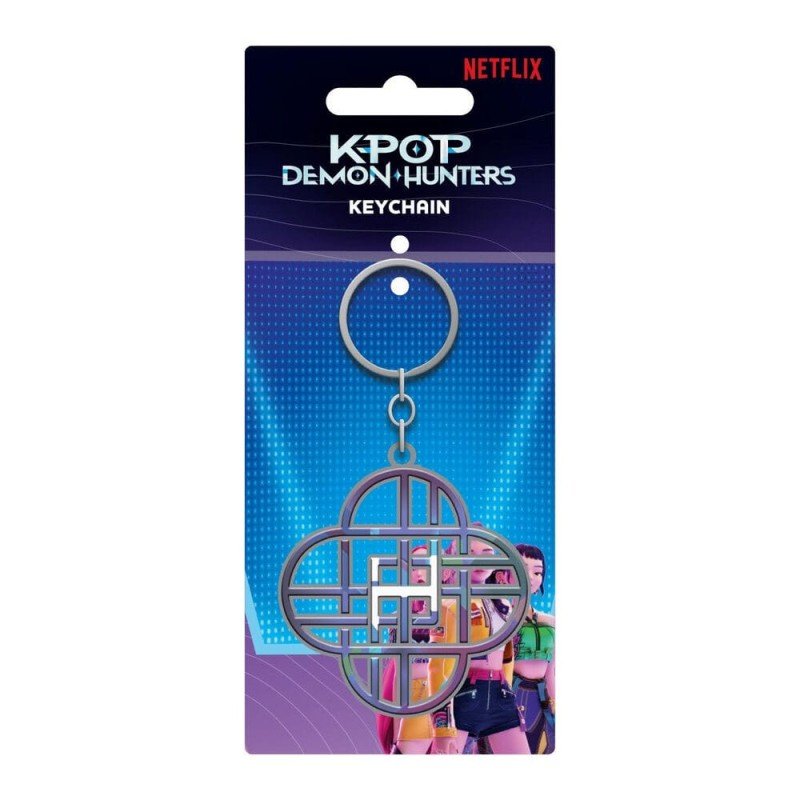 KPop Demon Hunters porte-clés métal Huntrix