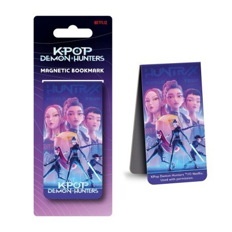 KPop Dmeon Hunters Marque-page magnétique Huntrix 