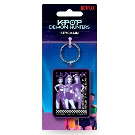 KPop Demon Hunters porte-clés PVC Huntrix Group