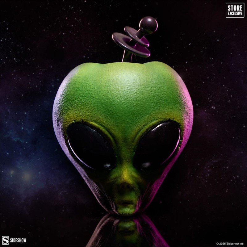 Sideshow Originals Apple Replica Alien Apple (Green Variant) 11 cm 