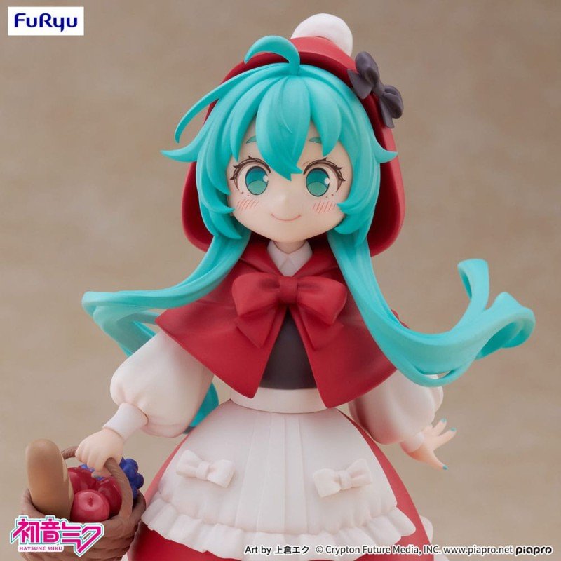 Hatsune Miku statuette PVC Desktop Fairy Hatsune Miku Little red riding hood Ver. 16 cm   