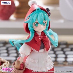 Hatsune Miku statuette PVC Desktop Fairy Hatsune Miku Little red riding hood Ver. 16 cm   