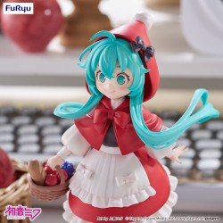 Hatsune Miku statuette PVC Desktop Fairy Hatsune Miku Little red riding hood Ver. 16 cm   