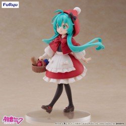 Hatsune Miku statuette PVC Desktop Fairy Hatsune Miku Little red riding hood Ver. 16 cm   