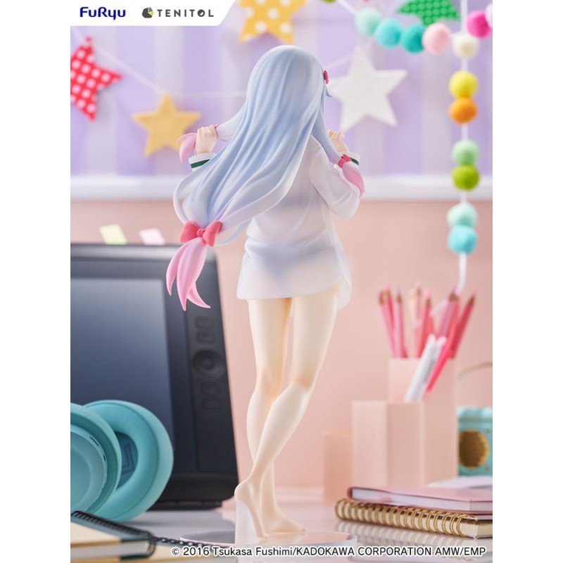 Eromanga Sensei Tenitol Tall PVC Statue Sagiri Izumi Shirts Ver. 30 cm 