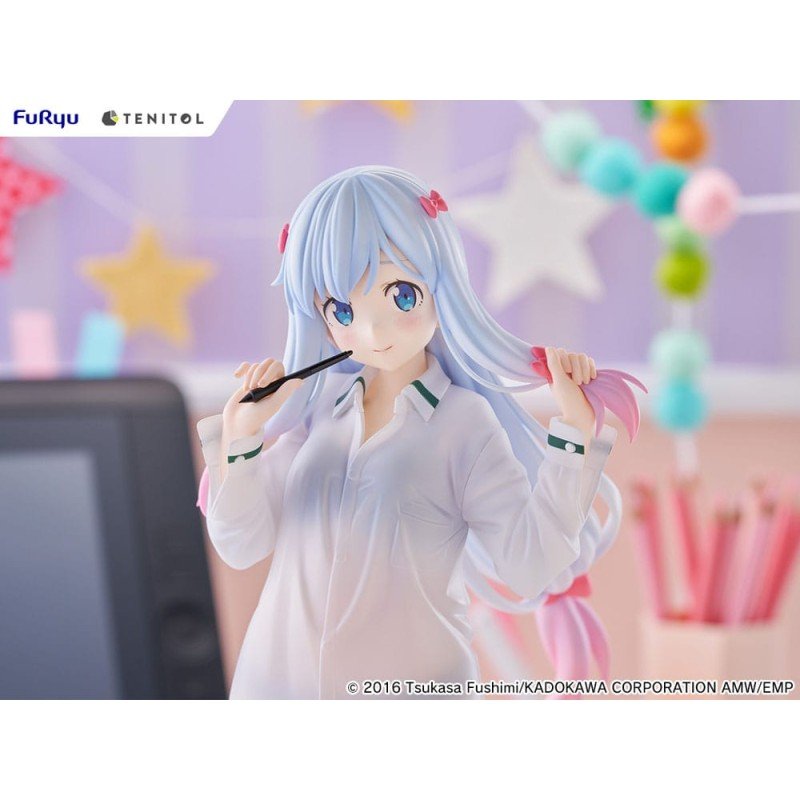 Eromanga Sensei statuette PVC Tenitol Tall Sagiri Izumi Shirts Ver. 30 cm 