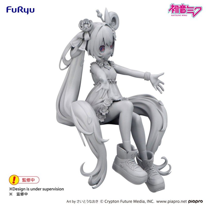 Hatsune Miku statuette PVC Noodle Stopper Hatsune Miku 10th Anniversary 14 cm  
