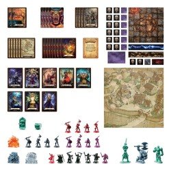 HeroQuest extension jeu de plateau Morcars Magier Pack de Quête *ALLEMAND*