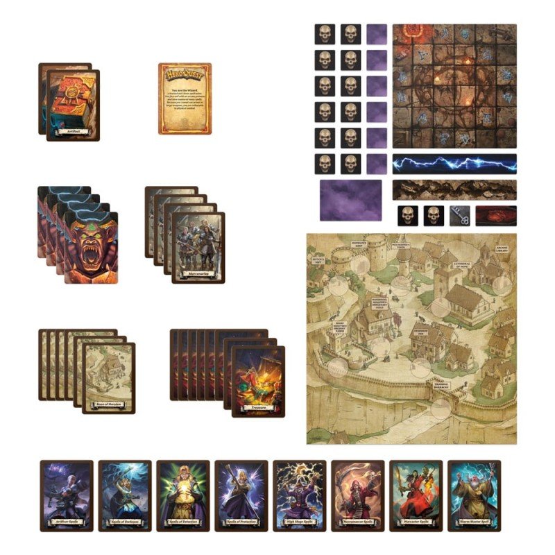HeroQuest extension jeu de plateau Wizards of Morcar Pack de Quête *ANGLAIS*