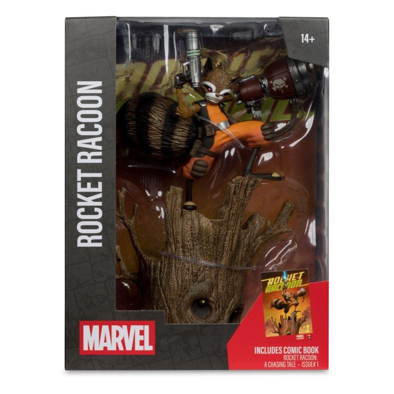Marvel Collection statuette PVC 1/6 Rocket Racoon (Rocket Racoon: A Chasing Tale no.1) 18 cm