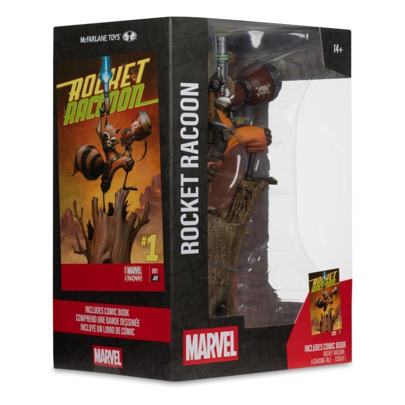 Marvel Collection statuette PVC 1/6 Rocket Racoon (Rocket Racoon: A Chasing Tale no.1) 18 cm