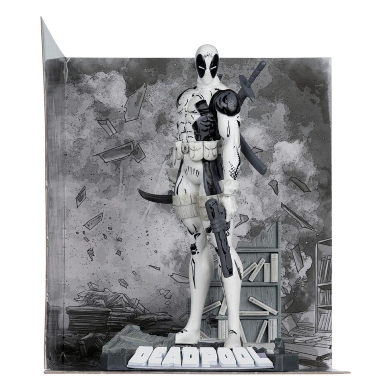 Marvel Collection PVC Statue 1/10 Deadpool (The New Mutants no.98) (Line Art) (Gold Label) 17 cm