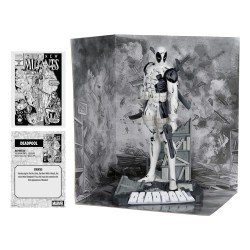 Marvel Collection PVC Statue 1/10 Deadpool (The New Mutants no.98) (Line Art) (Gold Label) 17 cm