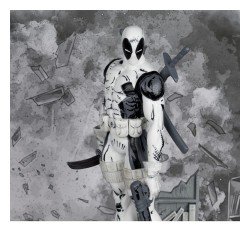 Marvel Collection PVC Statue 1/10 Deadpool (The New Mutants no.98) (Line Art) (Gold Label) 17 cm