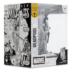 Marvel Collection statuette PVC 1/10 Deadpool (The New Mutants no.98) (Line Art) (Gold Label) 17 cm